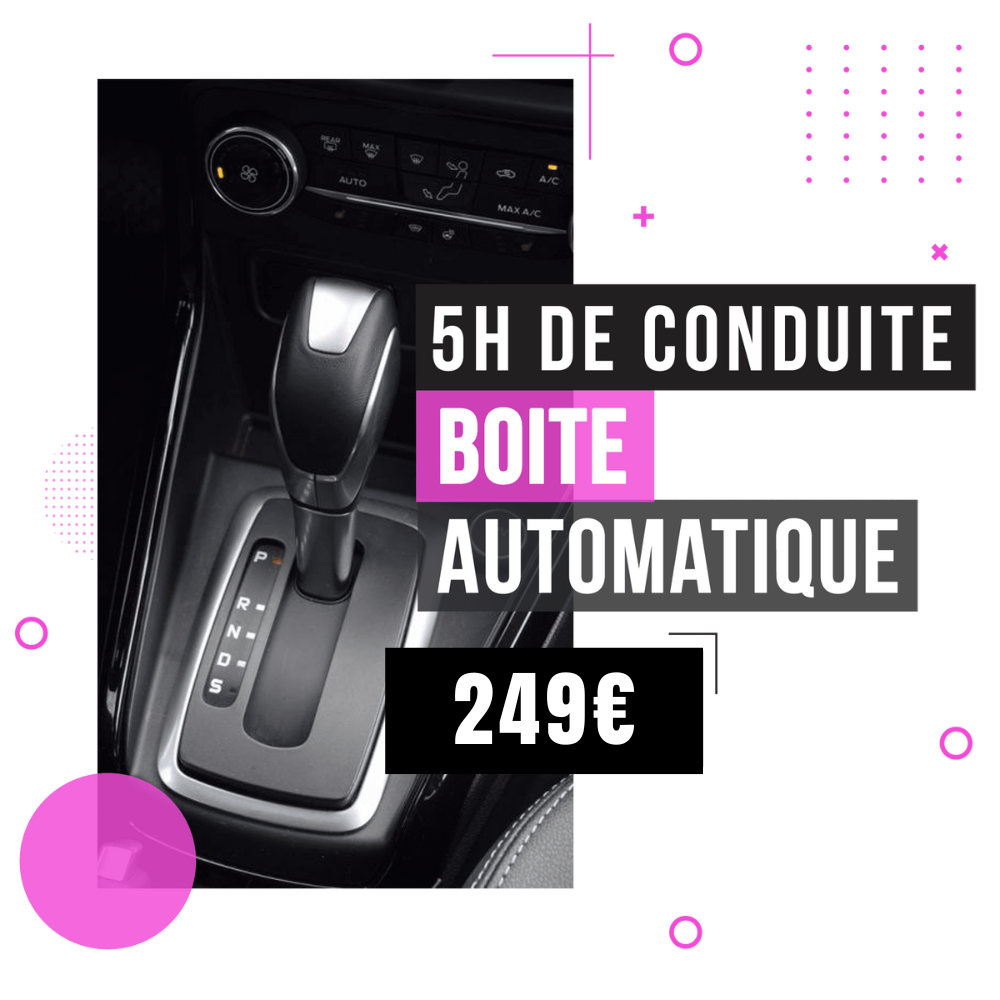 Forfait auto: Forfait 5h en boîte automatique